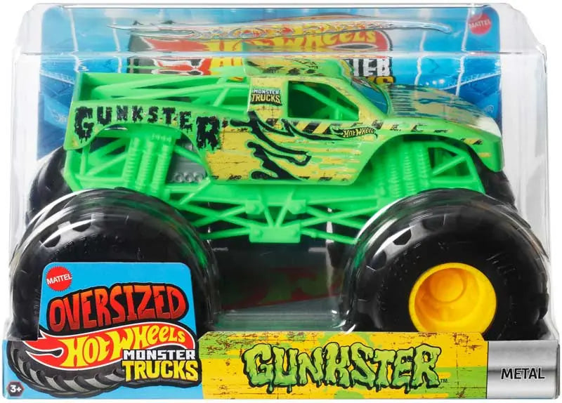 HOT WHEELS MONSTER TRUCKS OVERSIZED GUNSKSTER