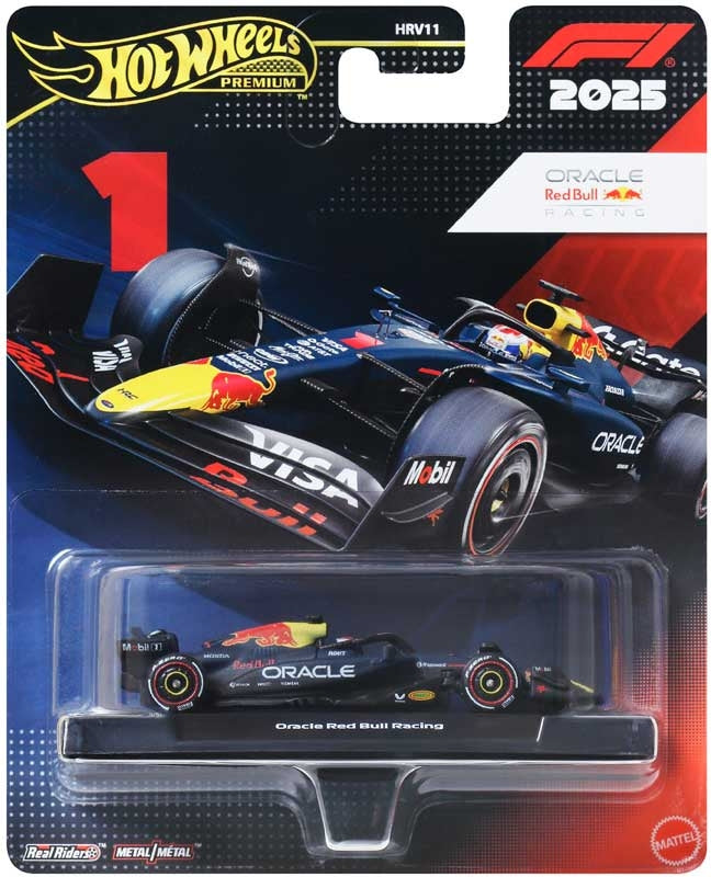HOT WHEELS PREMIUM FORMULA 1: ORACLE RED BULL RACING MAX VER