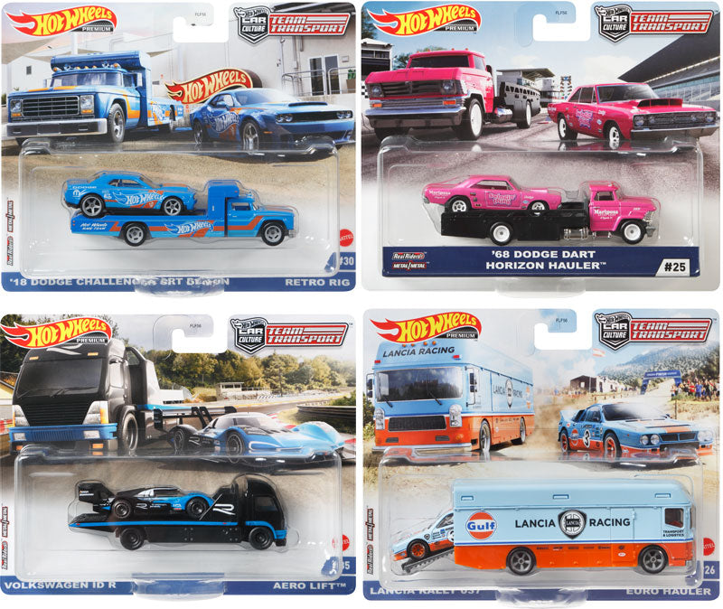 HOT WHEELS PREMIUM TEAM TRANSPORT 2-PACK ASSORTED