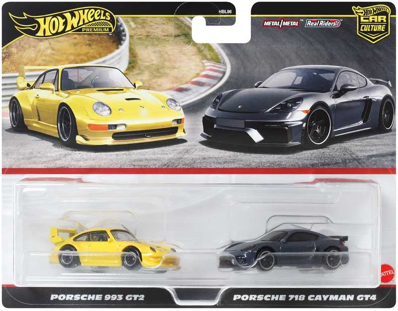 HOT WHEELS PREMIUMS 2 - PACK ASSORTED