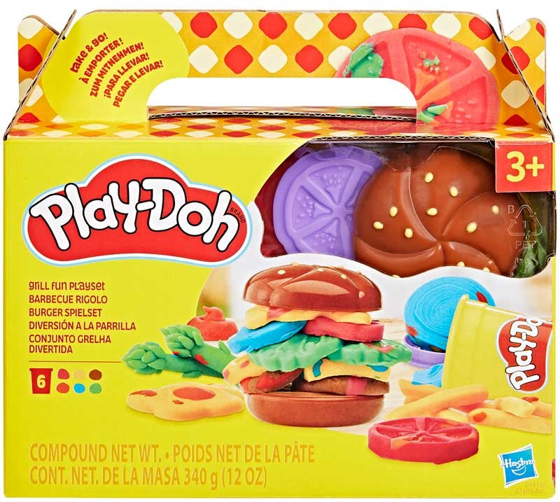PLAY-DOH FOOD SHAPES ASSORTED