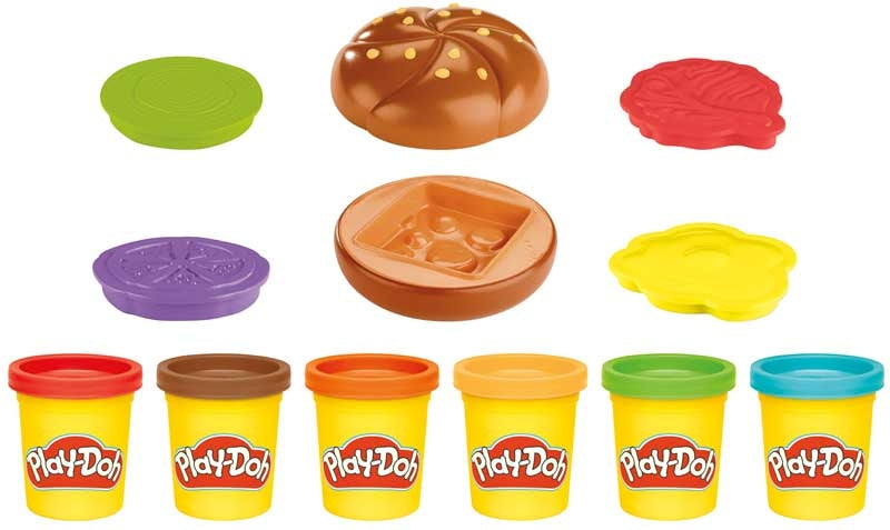 PLAY-DOH FOOD SHAPES ASSORTED