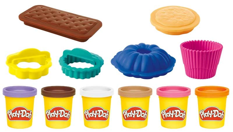 PLAY-DOH FOOD SHAPES ASSORTED